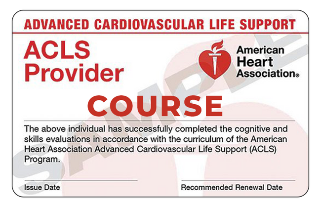 AHA ACLS COURSE