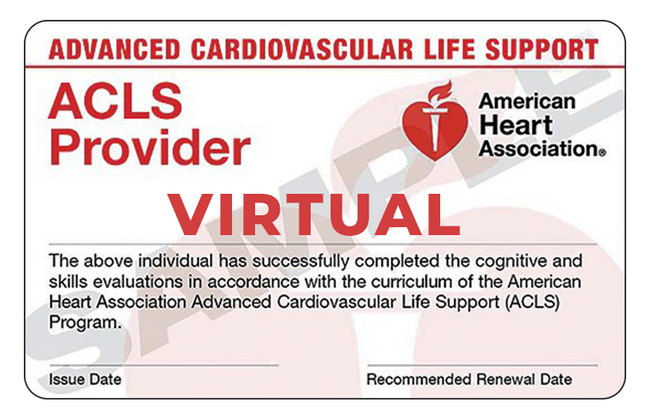 AHA ACLS VIRTUAL