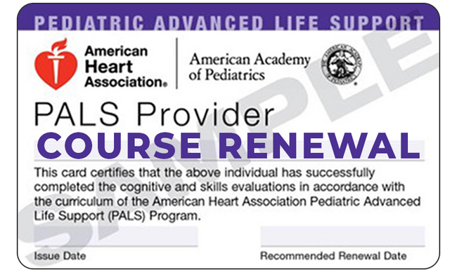 AHA PALS COURSE RENEWAL